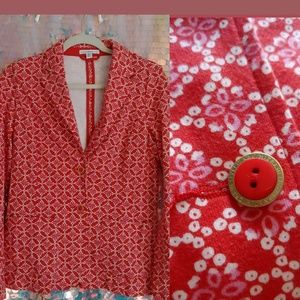 💮Isaac Mizrahi Live! Button Up Blazer Stretchy